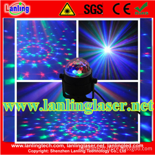 Auto Factory LED Crystal Ball Disco Light